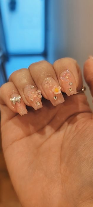 Unhas soft gel alongamento varniz gelinho manicure