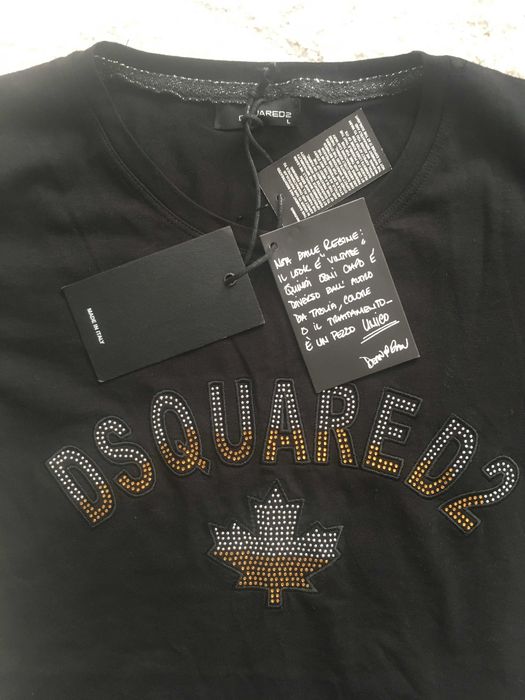 t-shirt DSQUARED 2 roz.L