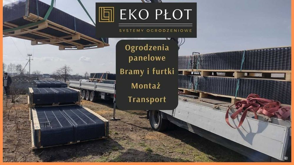 Ogrodzenia panelowe | Słupki | Bramy | Furtki | Transport | Montaż