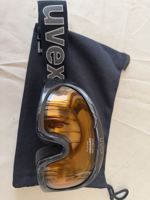 Gogle Uvex double lens