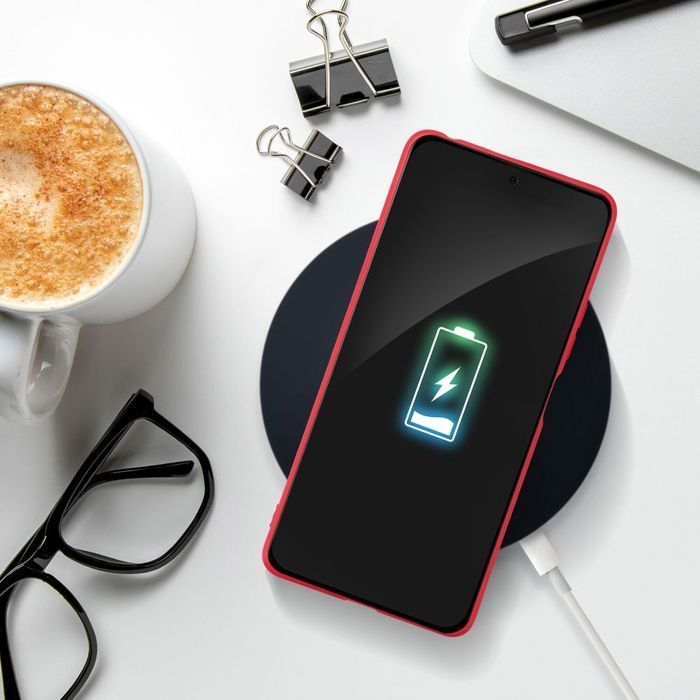 Futerał SOFT do XIAOMI Redmi Note 13 5G czerwony
