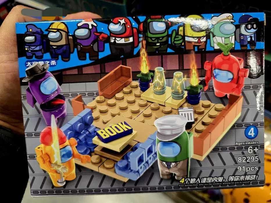 Ekstra klocki w stylu Among Us dla dzieci nowe