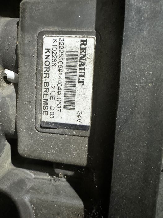 Renault Gama T zawór EBS