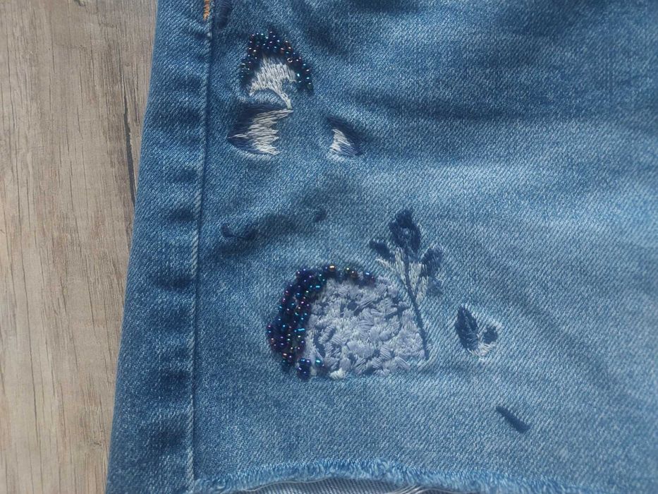 Spodenki jeansowe Zara 38
