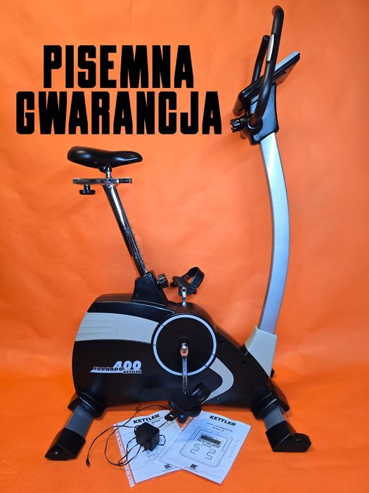 Wygodny Rower Treningowy Stacjonarny Kettler Tornado 400  programy