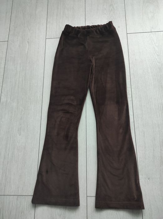 Dzwony dla dziewczynki welurowe 128