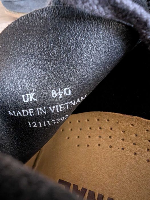 Замшевые мокасины Кларкс Clark’s Wallabee 8,5 G 42-43 р 28 см