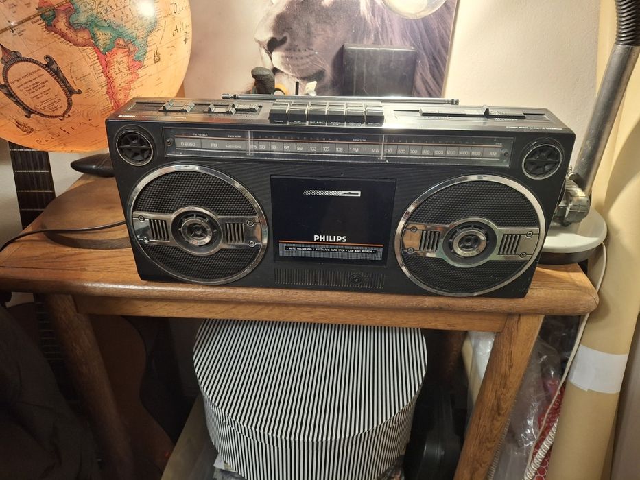Boombox Philips anos 80