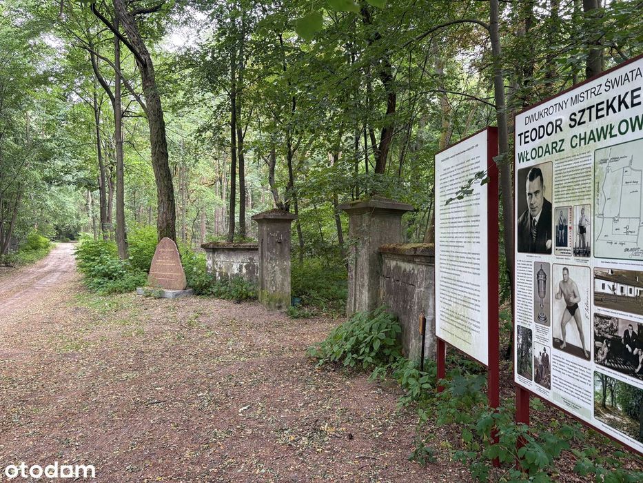 Działka budowlana 1505 m² , ogrodzona, prąd, Wężyk, gmina Grodzisk Maz