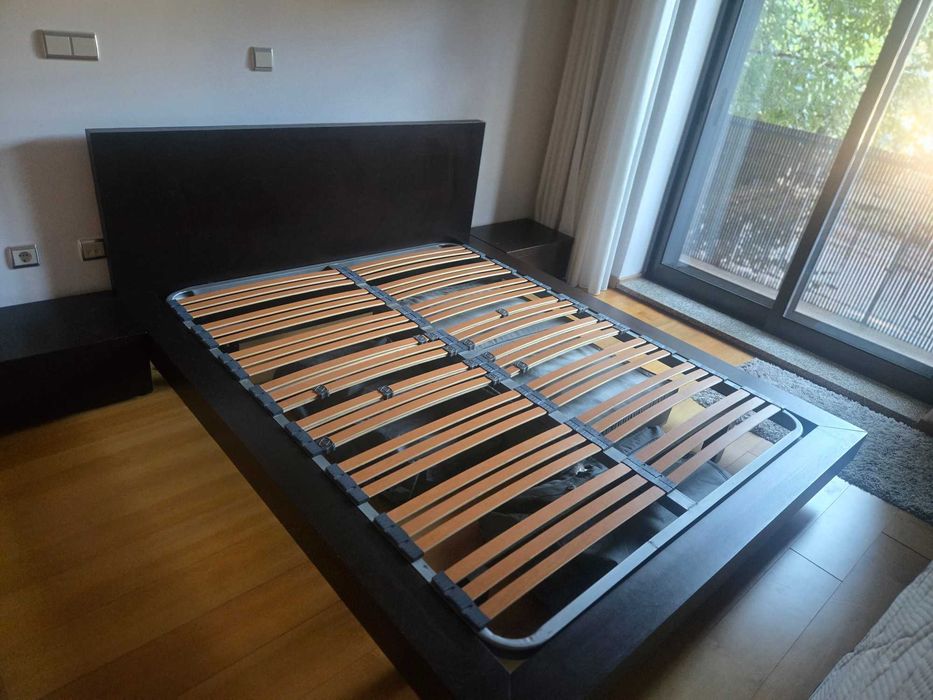 Cama casal Wengué