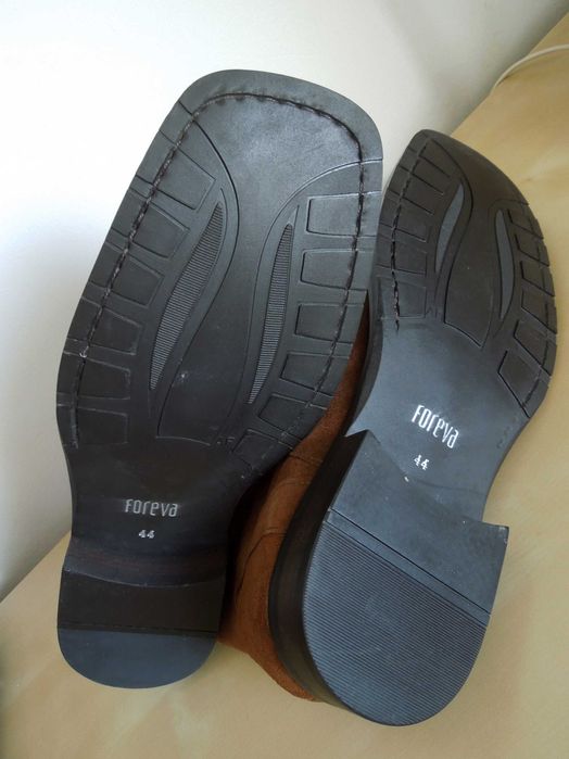1 par de Botas / Botins Foreva - Homem - Camurça castanha - tam. 44