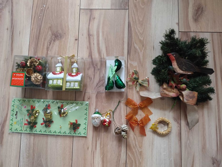 ozdoby choinkowe świąteczne