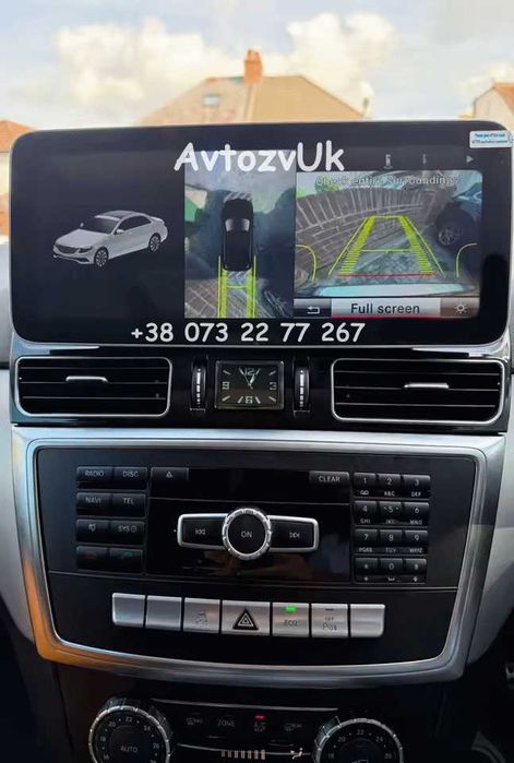 Дисплей Mercedes Benz ML M GL GLS GLE w166 x166 GPS CarPlay Android 16