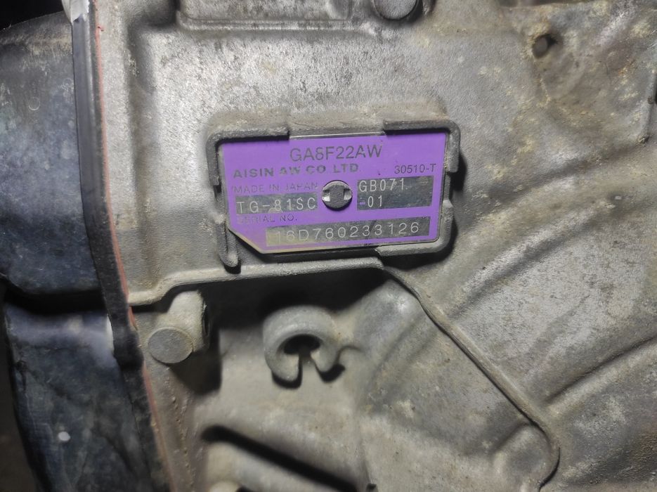 АКПП БМВ Ф48 Х1 Ф48 B46A20B aisin aw GA822AW X-drive: 1 600