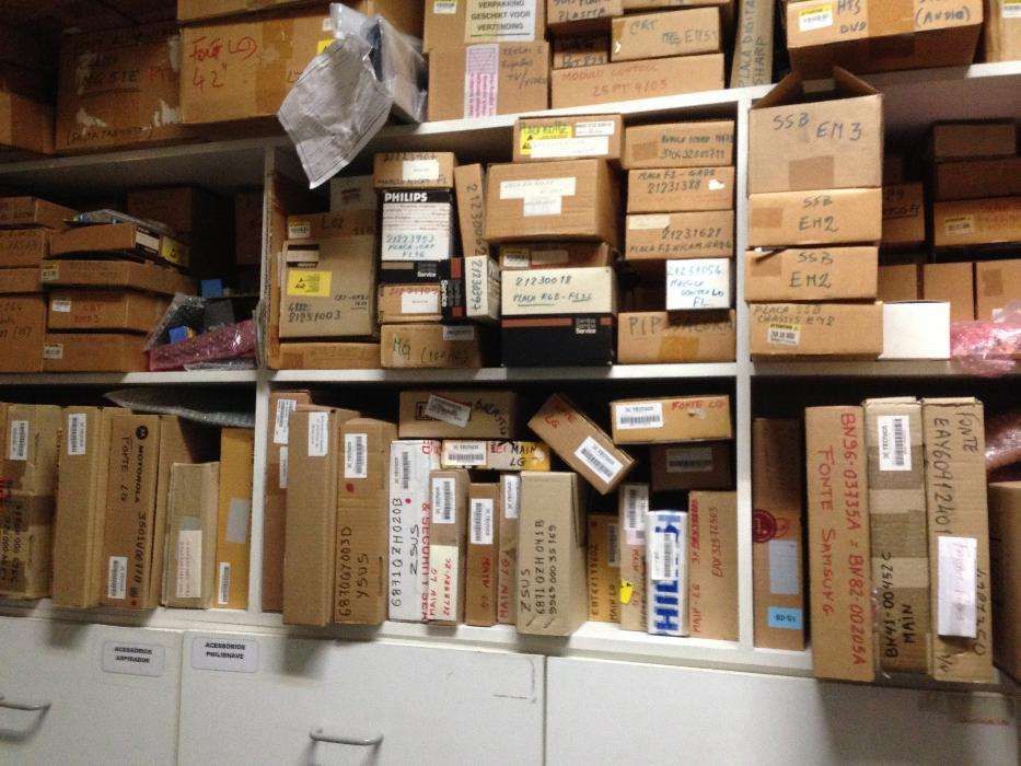 Placas de LCD e plasma todas a trabalhar bem