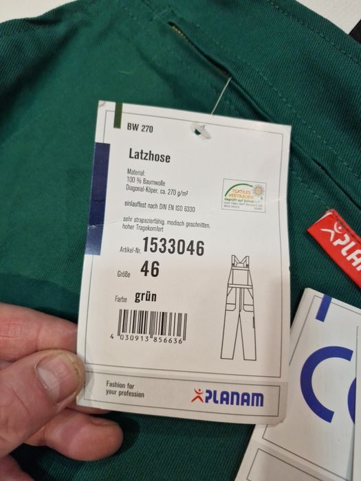 Nowe Spodnie Planam robocze roz,46,S M,48, spodnie bojówki ogrodniczki