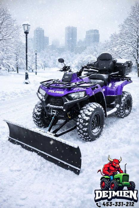 Pług do Quada**Do śniegu**Szybki Montaż**PŁYTA//150 cm//Solidny/OKAZJA