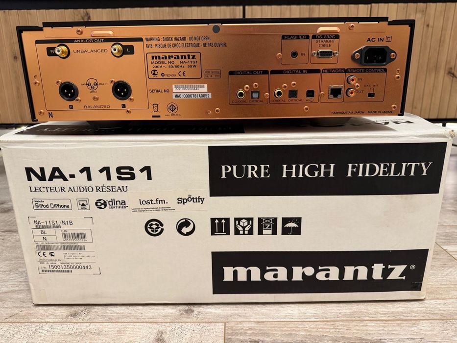 Marantz NA 11 S1 USB DAC!! Hi End Streamer!! Idealny Stan!!