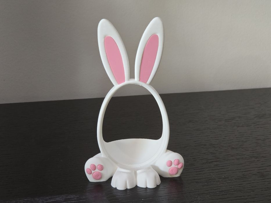 Suporte Coelho Ovo Kinder Páscoa