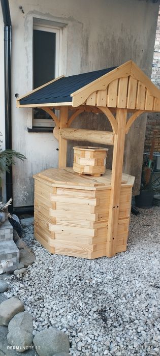 Obudowa betonu studni