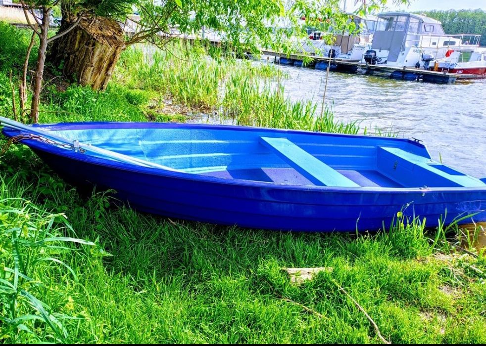 Łódka wędkarska wiosłowa