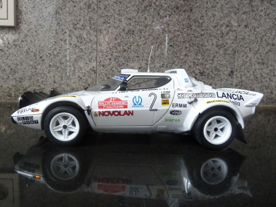1:18 SunStar, Lancia Stratos, Winner 1979 San Remo, AutoArt Minichamps