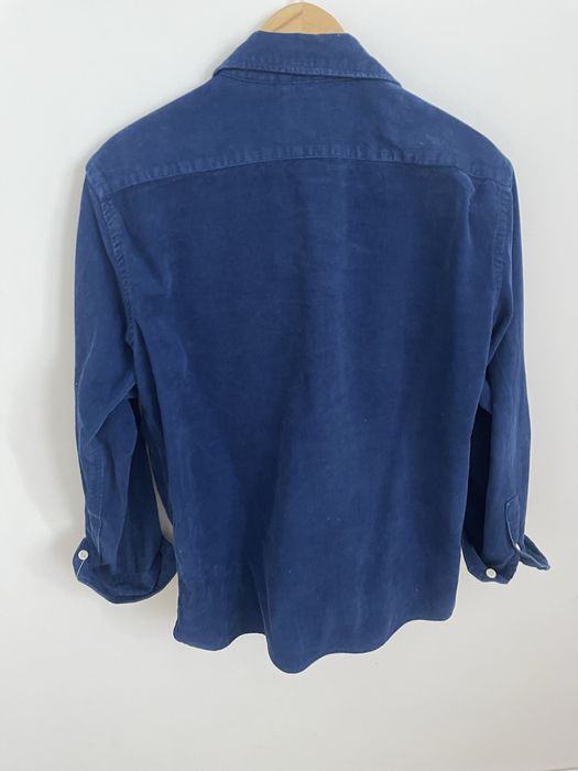 Синя велтветова сорочка levis