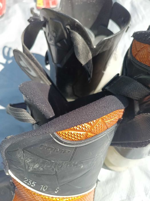 Narty 110, buty, kask- komplet dla dziecka