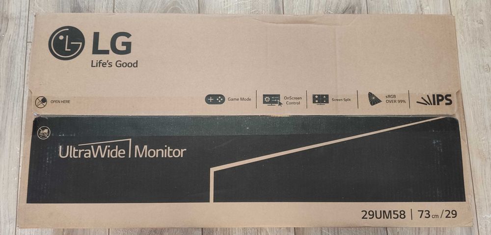 Monitor 29" UltraPanoramiczny LG 29UM58