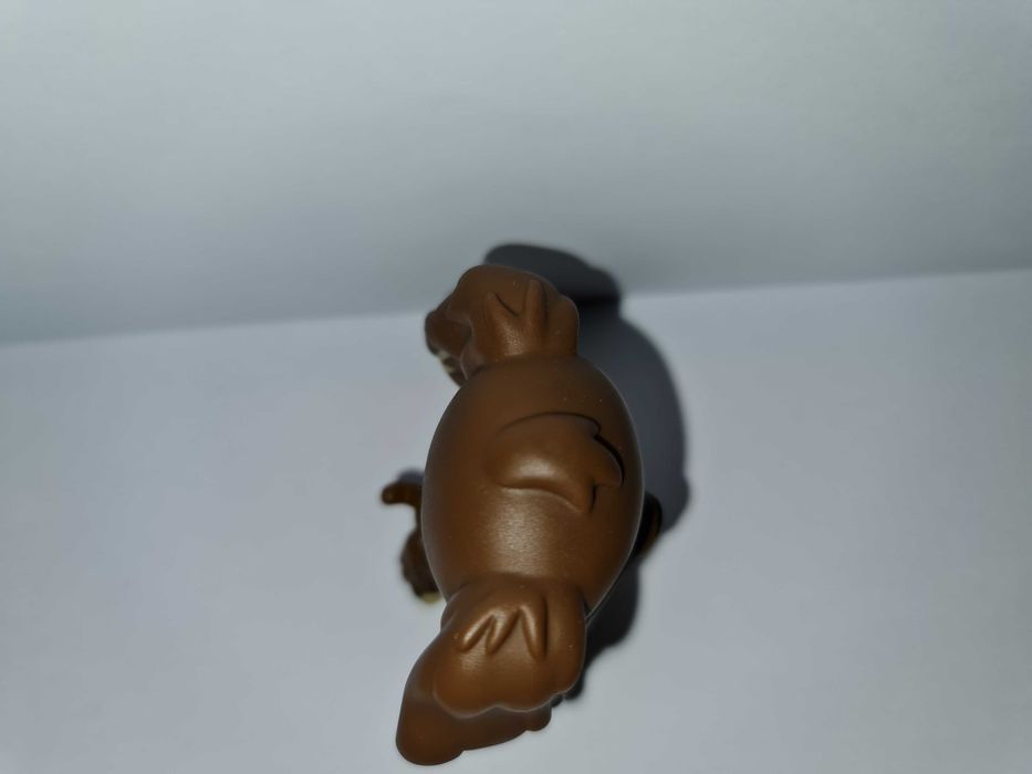 Oryginalny Littlest pet shop brązowy pies piesek spaniel #960 LPS