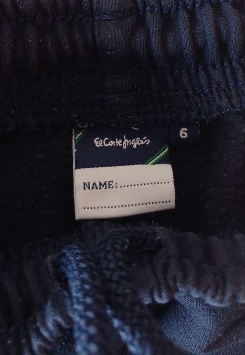 Calças desportivas menino 6/7 anos