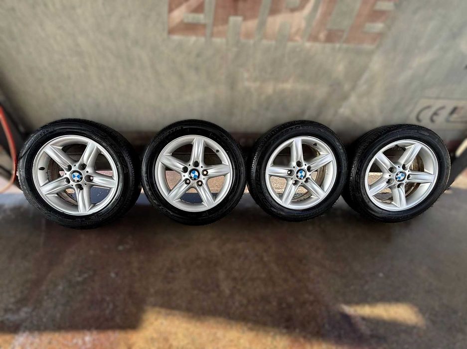 Alufelgi Felgi BMW 16" 5x120 opony letnie Dębica Presto jak nowe