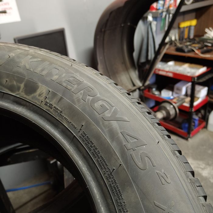 215/65/17 XL Sprzedam parę opon całorocznych Hankook