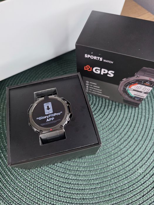 Smartwatch  DM58 –  AMOLED, GPS, trybów sportowych, zdrowie, nowy