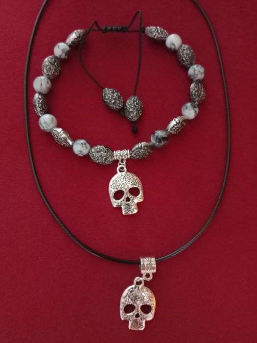 Nowy zestaw Handmade, Halloween męskie, młodzieżowe.