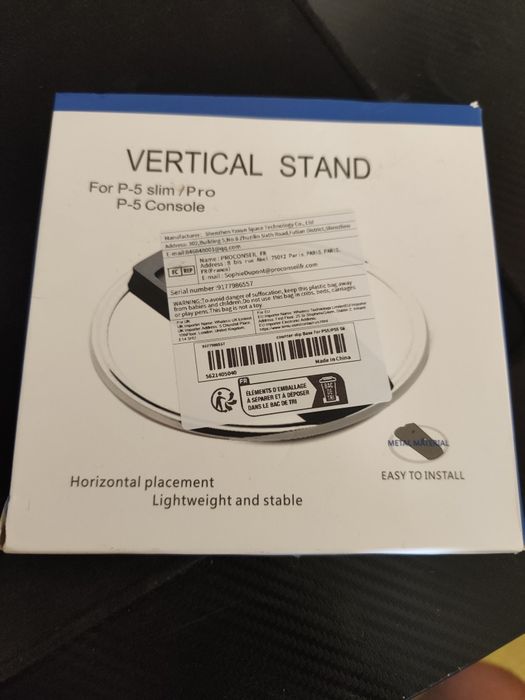 Base vertical para PS5