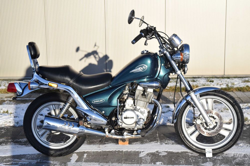 Daelim VS 125 w oryginalnym stanie,  1 ręka, dok. na km, DE, na kat.B