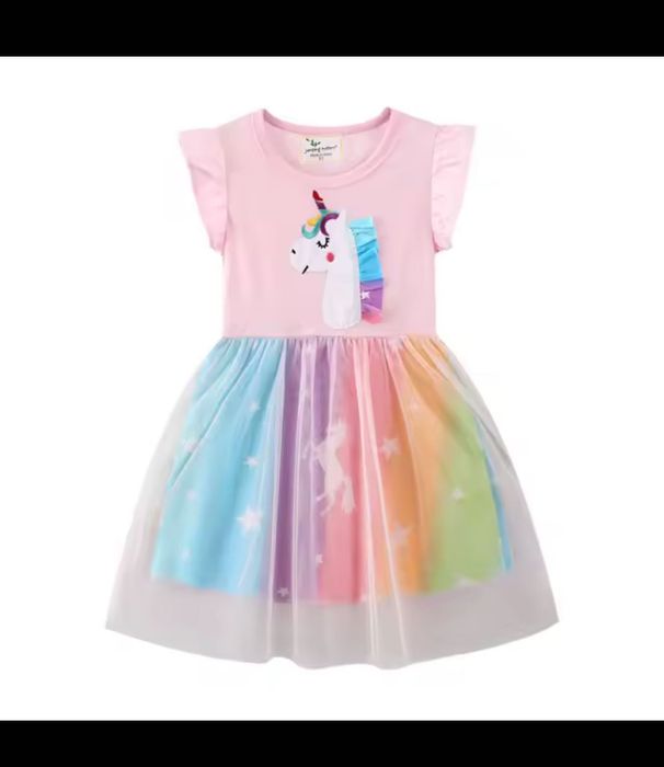 Сукня з єдинорогом 110-116р