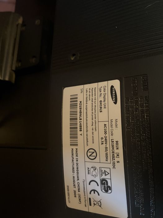 Monitor Pc samsung