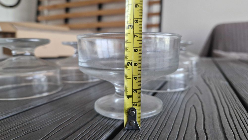 Conjunto 8 taças de vidro