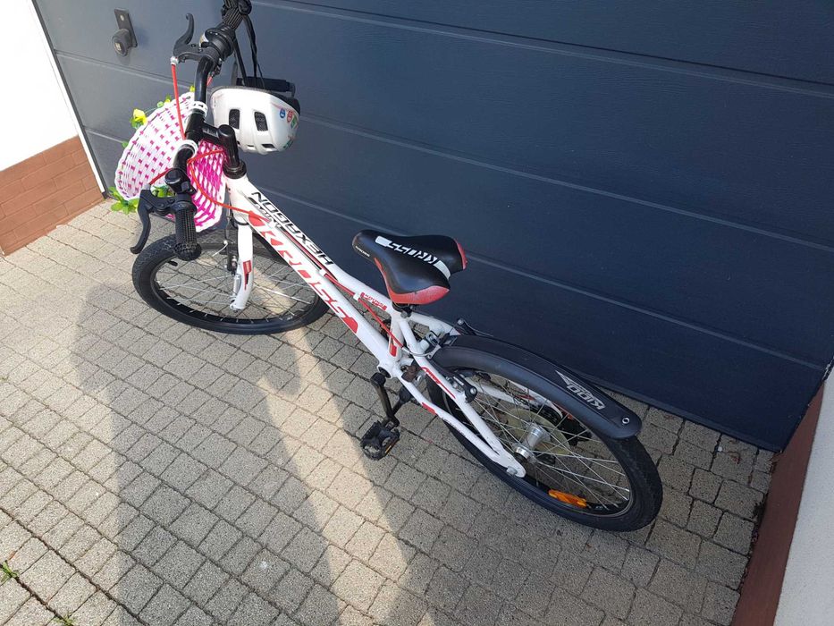 Rower Kross 20 cali Hexagon Mini plus koszyk 2 kaski