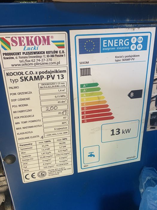Kociol Skamp Pv 13kw