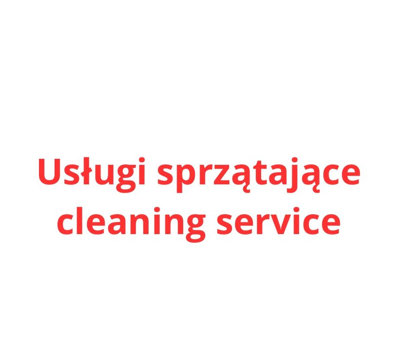 Usługi sprzątające w dobrej cenie!