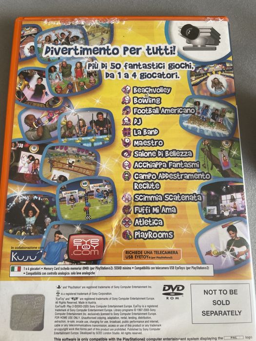 Камера +диск для PS 2