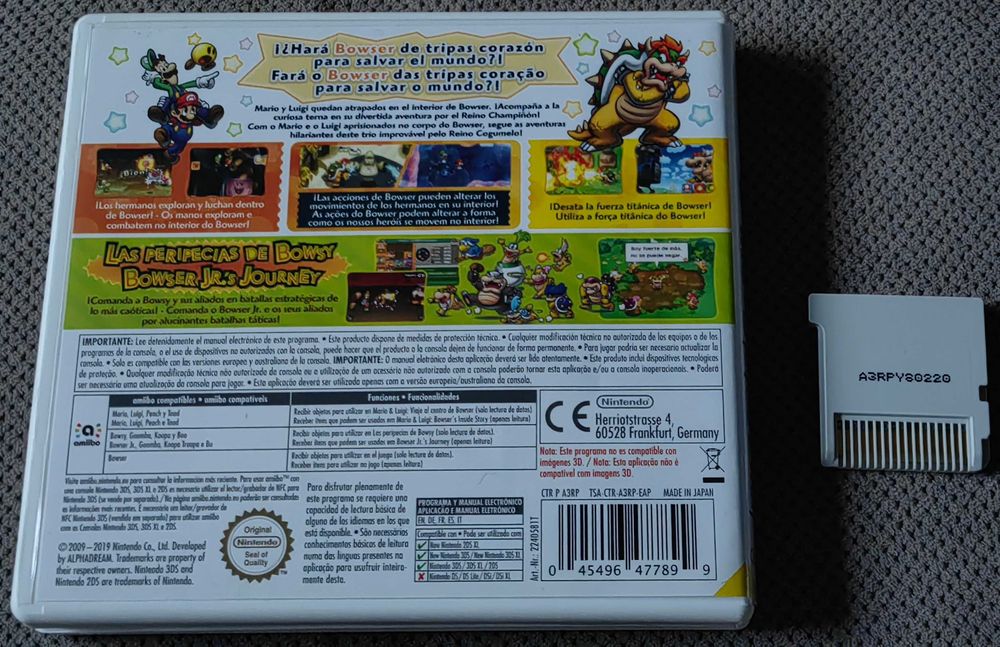 Mario & Luigi Bowser's Inside Story +Bowser Jr.'s Journey Nintendo 3DS