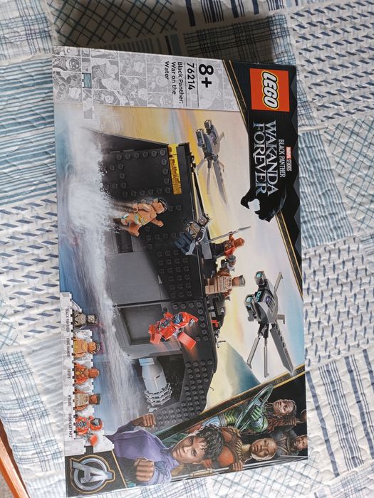 Lego 76214 DESCONTINUADO Black Panther War on Water