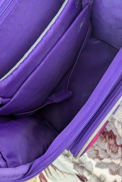 Рюкзак KITE каркасный + пенал, школьный для девочки