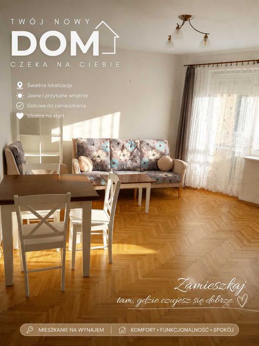2 pokoje os. przyjaźni, blisko pestka,  1 przystanek do centrum, balkon, bez prowizji