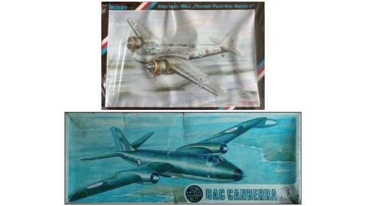 Kits aviões 1:72 Ingleses