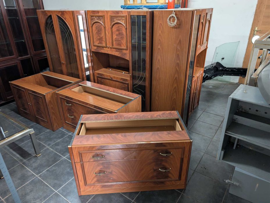 Szafa Meblościanka Witryna Komplet